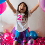 Personalised Embroidered T Shirt & Tutu Birthday Set. - Image 3