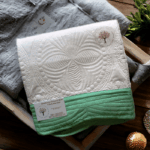 Personalised Embroidered Inspirational Heirloom Baby Cot Quilt - Any name - Image 10