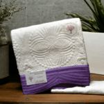 Personalised Embroidered Inspirational Heirloom Baby Cot Quilt - Any name - Image 9