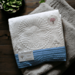 Personalised Embroidered Inspirational Heirloom Baby Cot Quilt - Any name - Image 8