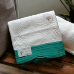 Personalised Embroidered Inspirational Heirloom Baby Cot Quilt - Any name - Image 14