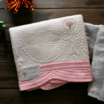 Personalised Embroidered Inspirational Heirloom Baby Cot Quilt - Any name - Image 12