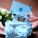 Baby's Personalised Embroidered Hooded Towel 100% Bamboo - Image 4