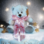 Infant Loss Heaven's Newest Angel Teddy Bear with Personalised Ribbon - Image 4