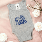 Embroidered Personalised Wild Child Romper Suit Onesie - Any Name - Image 5