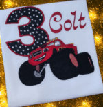 Personalised Embroidered Children's Any Age Birthday T Shirt - Image 2