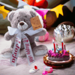 18th Birthday Personalised Teddy Bear With Sash Or Ribbon