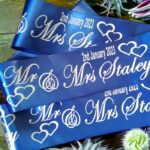 Wedding Bridal Customised Cake Ribbon 100mm x 2 Metres