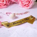 Mum To Bee Personalised Party Sash