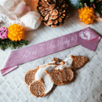 Dad To Be Personalised Baby Shower Party Sash - Image 3