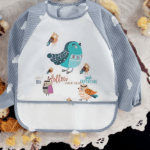 Forest Animals Embroidered Baby, Toddler's Waterproof Art Smock, Bib Personalise With Any Name - Image 7
