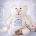 Forever in Our Hearts Embroidered Angel Cubby with Wings - Image 8