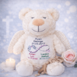 Forever in Our Hearts Embroidered Angel Cubby with Wings - Image 11