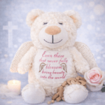 Forever in Our Hearts Embroidered Angel Cubby with Wings - Image 13