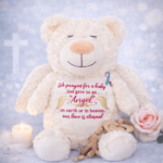 Forever in Our Hearts Embroidered Angel Cubby with Wings - Image 14