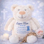 Forever in Our Hearts Embroidered Angel Cubby with Wings - Image 15