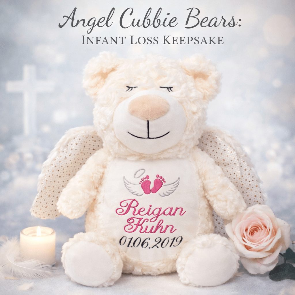 ChatGPT Image Feb 25, 2026, 12_32_27 PM Forever in Our Hearts Embroidered Angel Cubby with Wings - Image 1