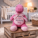 Personalised Embroidered Birthday Cubby Bear - Image 7