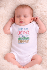 Embroidered Personalised Wild Child Romper Suit Onesie - Any Name - Image 3