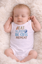 Embroidered Personalised Wild Child Romper Suit Onesie - Any Name - Image 7