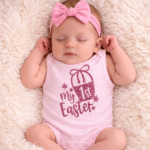 Personalised My First Easter Baby Romper Suit – Custom Baby Easter Outfit