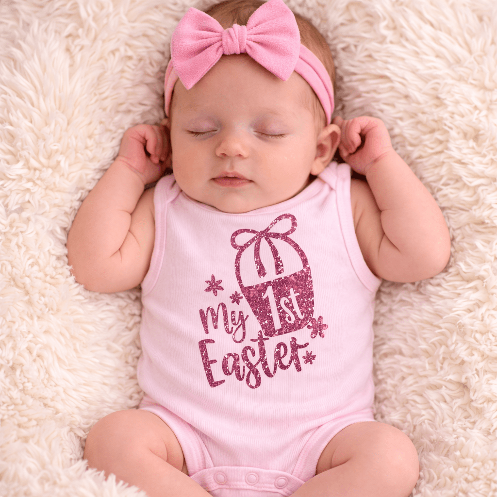 ChatGPT Image Mar 9, 2026, 01_49_25 PM Personalised My First Easter Baby Romper Suit – Custom Baby Easter Outfit - Image 1