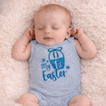 Personalised My First Easter Baby Romper Suit – Custom Baby Easter Outfit - Image 3