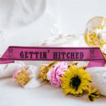 Getting Hitched Cowboy Personalised Hen's Night Party Sash - Image 4