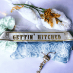 Getting Hitched Cowboy Personalised Hen's Night Party Sash - Image 2