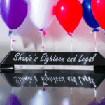 18 & Legal Personalised Birthday Party Sash - Image 2