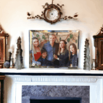 Personalised Birth Announcement Photo Frame with Rhinestone Studded Stand - Image 3