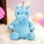 Personalised Embroidered Unicorn Cubby Bear - Image 2