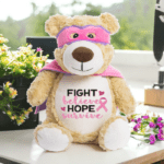 Breast Cancer Inspirational Cubby Bear - Image 5