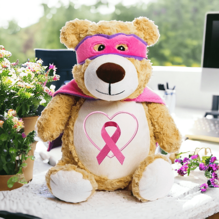 hope1-PhotoRoom Breast Cancer Inspirational Cubby Bear - Image 1