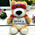 Prostate Cancer Inspirational Quotes Hero Cubby Bear - Image 6