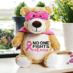 Breast Cancer Inspirational Cubby Bear - Image 8