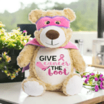 Breast Cancer Inspirational Cubby Bear