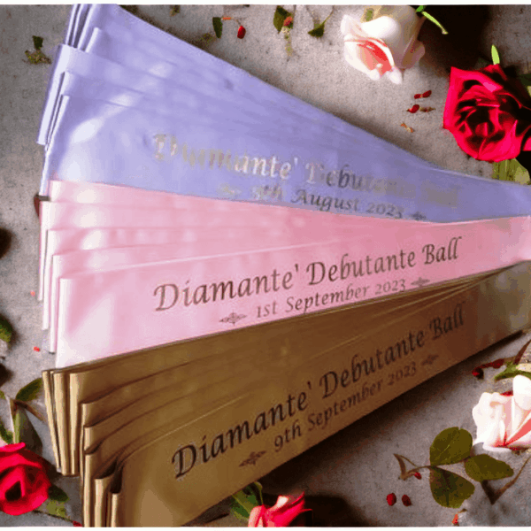 Personalise Your Own Sash