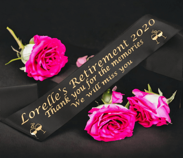 Personalise Your Own Sash