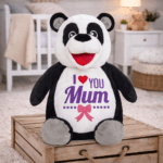 Personalised Embroidered Mothers Day Cubby Bear - Image 3