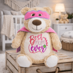 Personalised Embroidered Mothers Day Cubby Bear - Image 11