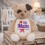 Personalised Embroidered Mothers Day Cubby Bear - Image 14