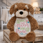 Personalised Embroidered Mothers Day Cubby Bear - Image 16