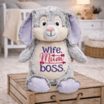 Personalised Embroidered Mothers Day Cubby Bear - Image 19