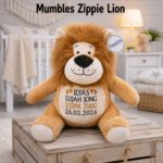 Personalised Embroidered Birth Announcement Cubby Bear - Image 10