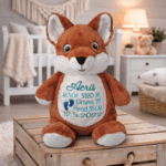 Personalised Embroidered Birth Announcement Cubby Bear - Image 24