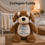 Personalised Embroidered Birth Announcement Cubby Bear - Image 14