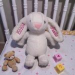 Personalised Embroidered Fluffy Easter Bunny Rabbit - Image 8