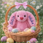 Personalised Embroidered Fluffy Easter Bunny Rabbit - Image 12