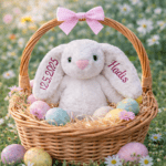 Personalised Embroidered Fluffy Easter Bunny Rabbit - Image 9